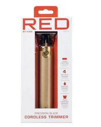 RED PRECISION BLADE CORDLESS TRIMMER - Textured Tech