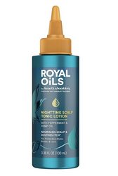 HEAD & SHOULDERS ROYAL OILS NIGHT TIME SCALP TONIC LOTION 3.38FL OZ - Textured Tech