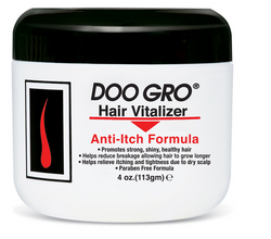 DOO GRO HAIR VITALIZER ANTI- ITCH FORMULA 4oz - Textured Tech