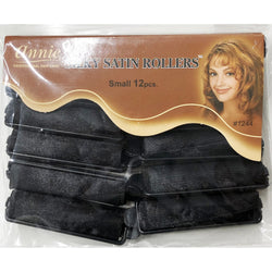 ANNIE SILKY SATIN ROLLERS - Textured Tech