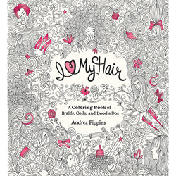 I love my Hair Coloring Book - Textured Tech