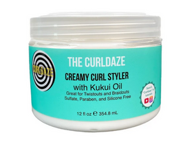Curldaze Creamy Curl Styler with Kukui Oil - Textured Tech