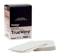 True Wave End Papers Graham Beauty 1000ct Regular Size - Textured Tech