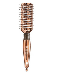 RED BY KISS ROSE GOLD VENT PADDLE BRUSH - Textured Tech