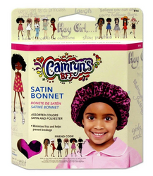 CAMRYN'S BFF SATIN BONNET - Textured Tech
