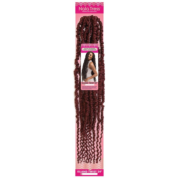 Janet Collection Nala Tress Crochet Braids Island Twists 24" - Textured Tech