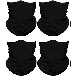 Multi Use Headband Wrap Scarf Mask (cotton) - Textured Tech
