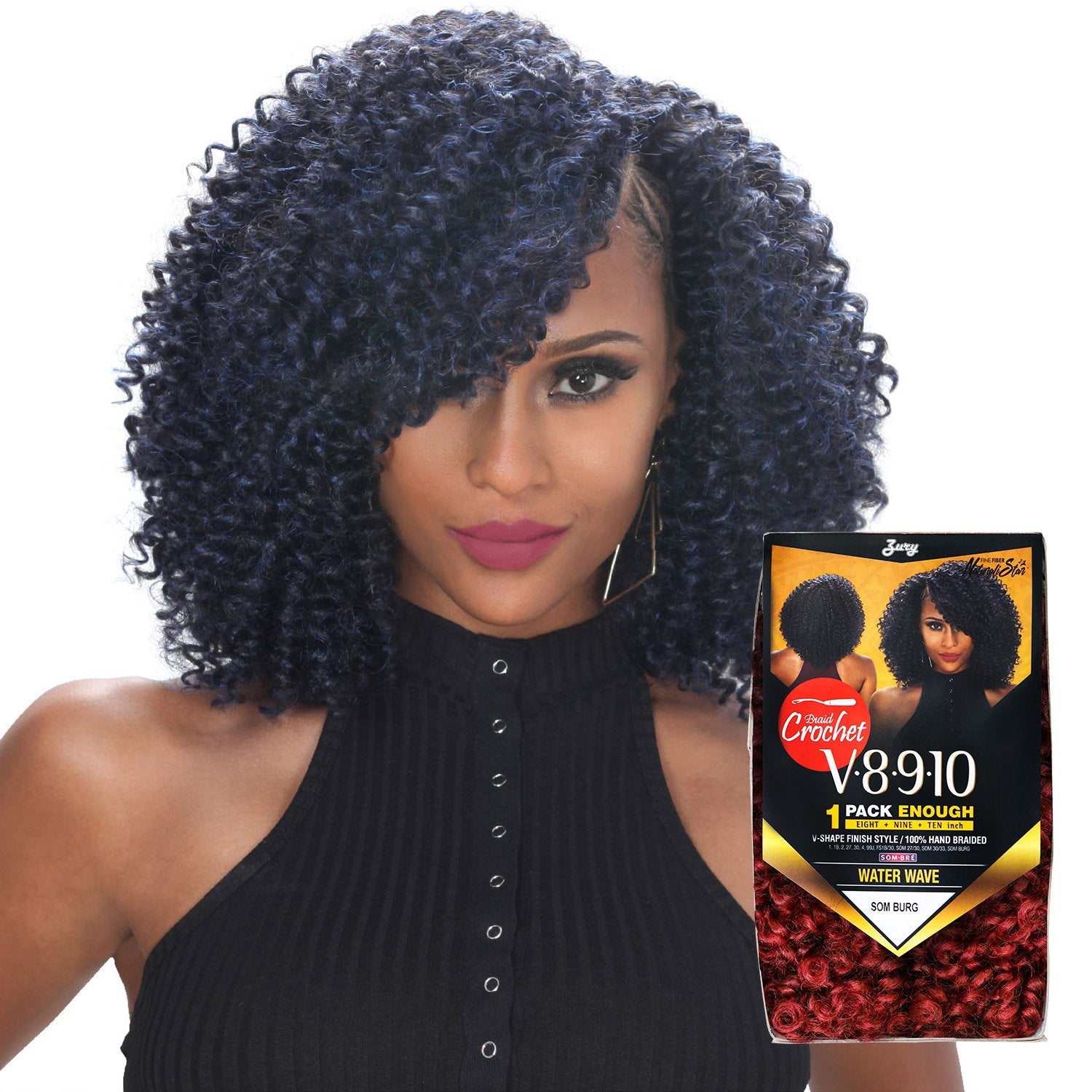 ZURY V8910 WATER WAVE CROCHET BRAID (ONE PACK ENOUGH)