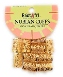 RASTA FRI NUBIAN CUFFS LOC & BRAID JEWELS - Textured Tech