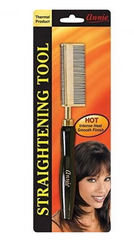 ANNIE DOUBLE SIDED STRAIGHTENING COMB - MEDIUM - Textured Tech