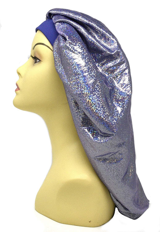 MS REMI LUMINOUS BONNET SUPER JUMBO PURPLE PEARL - Textured Tech