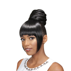 EVE HAIR CASABLANCA FRINGE BUN 2IN1 FB-AMI - Textured Tech