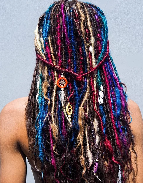 MALI PAH TROPICAL HAIR ACCESSORIES - DREAM CATCHERS - Textured Tech