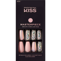 KISS MASTERPIECE  ONE-OF-A-KIND LUXE MANI KMN02 - Textured Tech