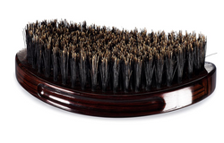Torino Pro Wave Brush #730-Curved Medium palm 360 Waves Hair Brush - Textured Tech