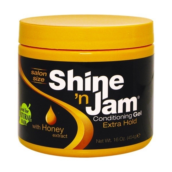 AMPRO SHINE N JAM MAGIC FINGERS BRAID GEL EXTRA 8 OZ