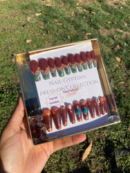 NAIL GYPTIAN PRESS-ON COLLECTION - Textured Tech