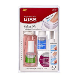 KISS SALON DIP POWDER W/ 40 TIPS - Textured Tech