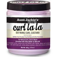 Aunt Jackie's Curl La La Curl Custard 15 oz - Textured Tech