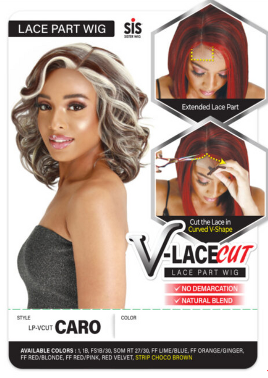 SIS WIG SASSY LACE FRONT - CARO - Textured Tech