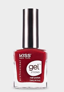 KISS GEL STRONG NAIL POLISH (Select color) - Textured Tech