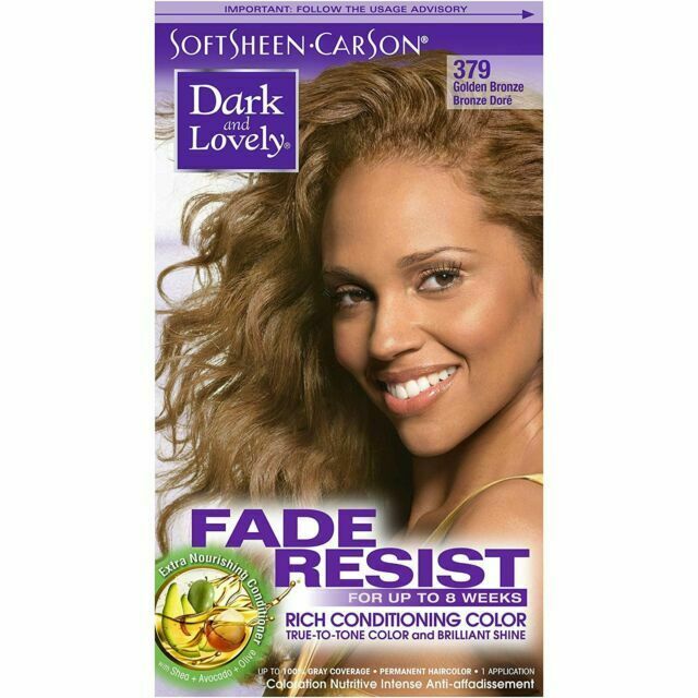 DARK & LOVELY COLOR FADE-RESISTANT RICH CONDITIONING PERMANENT HAIR COLOR - Textured Tech