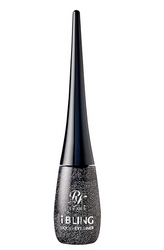 RUBY KISSES IBLING GLITTER EYELINER #GLITZ N BLACK - Textured Tech