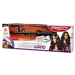 KISS RED CURLING WAND - Textured Tech