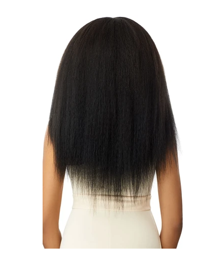 OUTRE BIG BEAUTIFUL HAIR CLIP-INS 9PCS - KINKY STRAIGHT 18" - Textured Tech