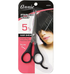 ANNIE STAINLESS STEEL HAIR SHEARS 5 1/2'' - Textured Tech