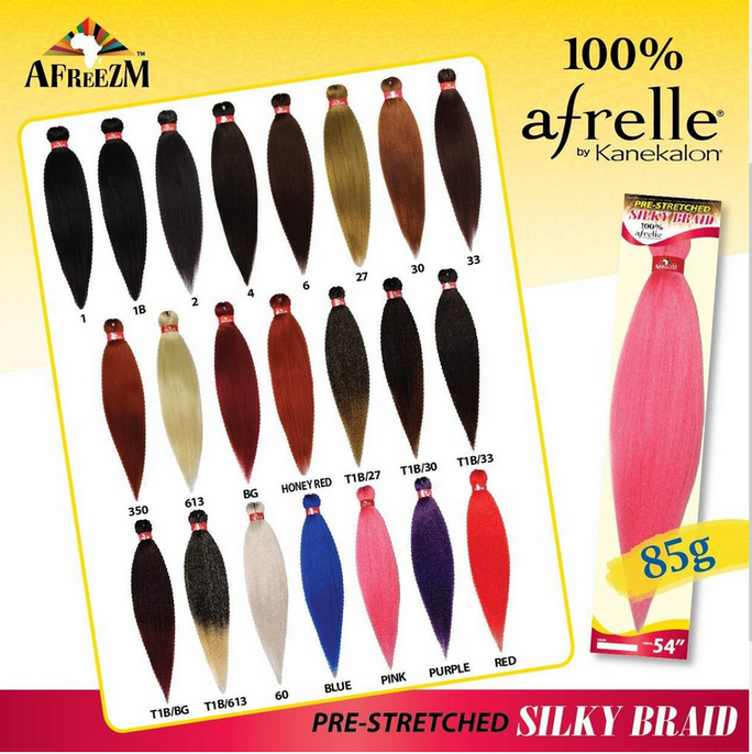 AFREEZM 3X PRESTRETCHED SILKY BRAID - Textured Tech