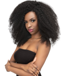 ENCORE LA VIE 4C AFRO KINKY HUMAN HAIR BLEND CLIPINS 18" 8PCS - Textured Tech