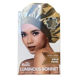 Ms Remi Luminous Bonnet GOLD Pearl #3589 - Textured Tech