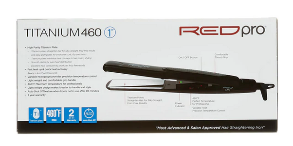 Red pro titanium flat iron reviews hotsell