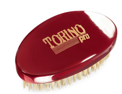 Torino Pro Wave Brush #1500-Curved Medium palm 360 Waves Hair Brush - Textured Tech