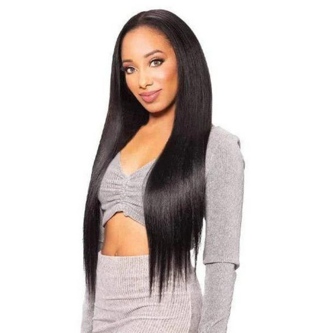 Zury Silk Pressed Natural Dream Clip-On 7-PCS 24" - Textured Tech