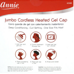 JUMBO CORDLESS HEATED GEL CAP - Textured Tech