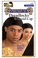MR.DURAG PREMIUM SPANDEX DREADLOC & BRAID CAP - Textured Tech