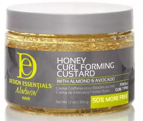 DESIGN ESSENTIALS HONEY ALMOND AVOCADO CURL FORMING CUSTARD - Textured Tech