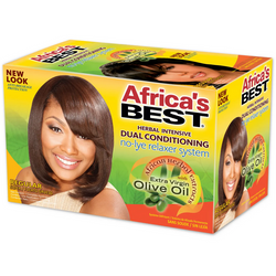 AFRICAS BEST NO LYE RELAXER REGULAR KIT - Textured Tech