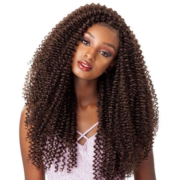 LULUTRESS CROCHET BRAID "WATER WAVE" 18" - Textured Tech