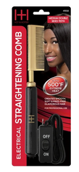 ANNIE ELECTRIC STRAIGHTEINING COMB - SMALL - Textured Tech