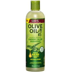 ORS Olive Oil Creamy Aloe Shampoo (12.5 fl.oz.) - Textured Tech