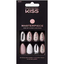 KISS MASTERPIECE ONE-OF-A-KIND LUXE MANI KMN01 - Textured Tech