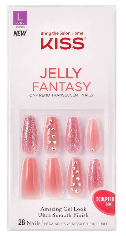 KISS JELLY FANTASY SCULPTED NAIL - Textured Tech