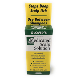 GLOVER'S MEDICATED SCALP SOLUTION 2.5 OZ - Textured Tech