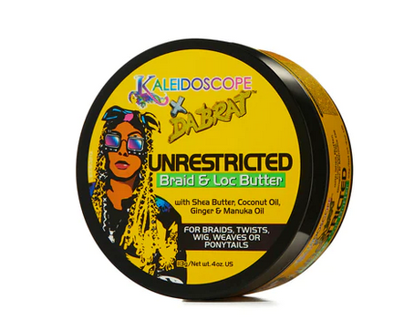 KALEIDOSCOPE X DABRAT UNRESTRICTED BRAID & LOC BUTTER 4OZ - Textured Tech