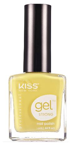 KISS GEL STRONG NAIL POLISH (Select color) - Textured Tech