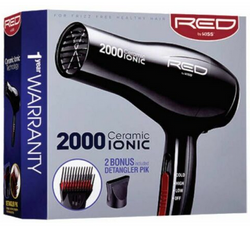 KISS 2000 CERAMIC IONIC HAIR DRYER - Textured Tech