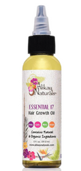 Alikay Naturals Essential 17 Hair Growth Oil, 2 Oz - Textured Tech